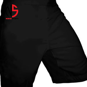 Shorts de MMA thaïlandais pour hommes, haute qualité, légers, séchage rapide, logo avant, pour boxe, fitness, entraînement et combat, qualité supérieure Nurak - Product Image 2