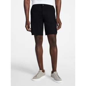 Wholesale Mid Rise Waist Knee Length 100% Cotton OEM Custom Made Logo Anti-Wrinkle Multi Pockets Woven Men's Cargo Shorts - Product Image 6