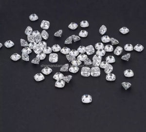 SHRAMAN DIAMOND Diamantes Sueltos Cultivados en Laboratorio, Corte Cojín, Color D-F, Claridad VS Si, 3.1MM, Brillantes, para Fabricación de Joyas, Venta al por Mayor, India - Product Image 4