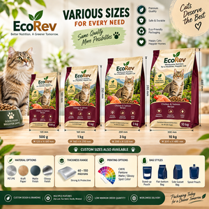 Alimento para Gatos EcoRev Ocean Fish Vegetables, 1.5 kg, Bolsa con Cierre Hermético, Reciclable, Laminada, Sin Granos, Nutrición Completa - Product Image 4