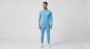 Rexfit Sports Custom Men <b>Plain</b> <b>Tracksuit</b> Slim Fit Full Zipper Streetwear Sportswear Set Men's <b>Tracksuit</b> For Winter Season - Product Image 6