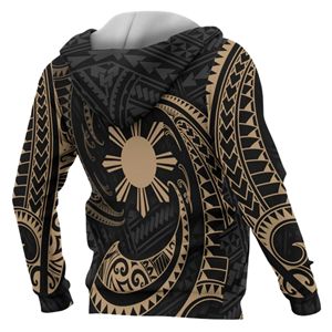 Vente en gros de sweats à capuche personnalisés avec design polynésien, impression intégrale par sublimation, sweats à capuche des îles du Pacifique, sweats à capuche personnalisés avec motif maori hawaïen - Product Image 4
