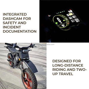 <span class=keywords><strong>Moto</strong></span> électrique tout-terrain homologuée <span class=keywords><strong>pour</strong></span> la route, cadre en fibre de carbone, bras oscillant, vitesse maximale de 100 km/h, autonomie de 150 km - Product Image 5