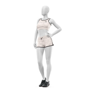 Ensemble de vêtements de yoga et de fitness pour femmes, taille plus, léger, écologique, respirant, imprimé, 2 pièces, sans couture, vêtements de sport pour femmes - Product Image 1
