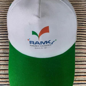 Stylish Essential Blue 5-Panel Baseball Cap Waterproof Fabric Sporty and Fashionable <b>Hat</b> - Product Image 2