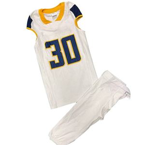 Uniformes de Fútbol Americano al por Mayor de Alta Calidad, Conjuntos de Fútbol Americano Universitario de Manga Corta, Cómodos y Elegantes, Servicio OEM - Product Image 4