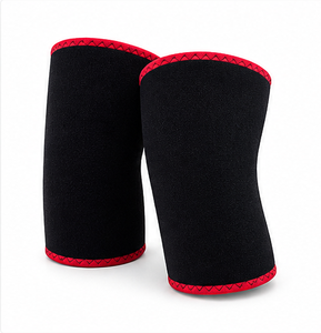 Genouillère de compression en néoprène 7 mm avec logo personnalisé, antidérapante, pour haltérophilie, entraînement en salle de sport et utilisation tout-terrain - Product Image 6