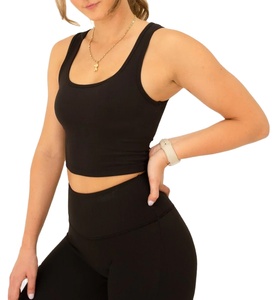 OEM New Arrival Women's Fashion Hooded Tank <b>Tops</b> Short Sleeve T-Shirts Summer Sports Yoga Training Knitted Eco-Friendly Front - Product Image 1