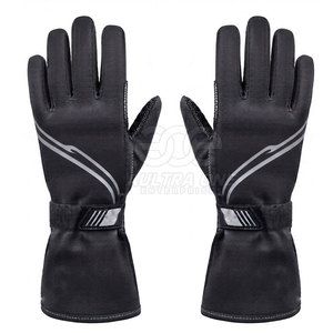 Professional Winter Kart Racing <b>Gloves</b> Breathable Stretch Fabric Waterproof Anti Slip Palm Long Cuff for Maximum Driving Control - Product Image 6