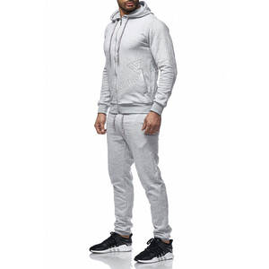 Vente flash : Ensemble de survêtement d'hiver personnalisé pour homme, en molleton, idéal pour le jogging et le sport - Product Image 5
