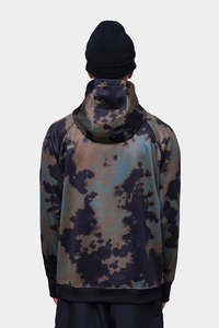 Custom <b>Waterproof</b> Men Ski Hoodie Camouflage Snowboarding Sweatshirt Thermal Fleece Windproof Winter Outdoor Pullover Apparel - Product Image 4