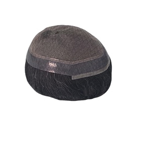 Peluca de Cabello Remy para Hombre de Calidad Premium, Cabello Lacio Rizado, Tupé con 100% de Densidad, el Mejor Cabello para Hombres - Product Image 2