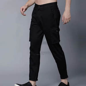 Pantalons cargo pour hommes en marque privée, en vente en ligne, couleur personnalisée, pantalons cargo délavés pour hommes, pantalons cargo multi-poches - Product Image 4