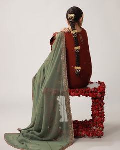 643 Salwar Kameez Pakistaní de Marca Premium de Alta Calidad para Mujer, para Fiestas y Playa, Material de Viscosa que Absorbe la Humedad y Seca Rápidamente - Product Image 3