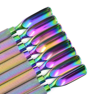 อุปกรณ์ทำเล็บมืออาชีพ พรีเมียม KAAMIR INSTRUMENTS ที่ดันหนังรอบเล็บ สแตนเลสอย่างดี ใช้ซ้ำได้ ใช้งานได้สองด้าน คุณภาพระดับมืออาชีพ - Product Image 4