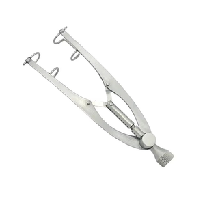 Spéculum oculaire Castroviejo en acier inoxydable, instrument chirurgical ophtalmique réutilisable, rétracteur de paupière réglable, outils de microchirurgie - Product Image 1