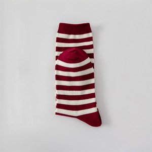 BNSB Sports Custom Design Striped Crew <b>Socks</b> Men's Cotton Knitted Breathable Daily Wear Autumn Regular Style - Product Image 3