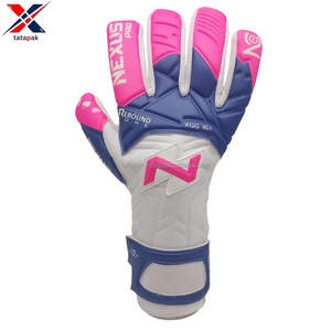 Guantes de Portero de Fútbol de Cuero Unisex para Adultos, Personalizados por el Fabricante, Impermeables, con Correa de Muñeca Ajustable - Product Image 6