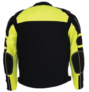 Unisex CE Armored All <b>Motorcycle</b> <b>Jacket</b> Large Vented Textile Racer Riding <b>Summer</b>/Winter Waterproof Windproof Flame-Retardant - Product Image 4