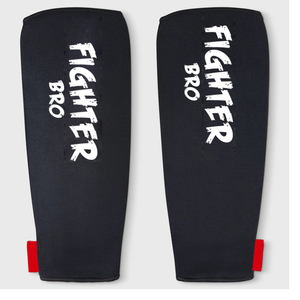 Protège-tibias de karaté en coton élastique avec rembourrage EVA, protège-tibias de boxe et arts martiaux, conception sur mesure pour l'entraînement - Product Image 5