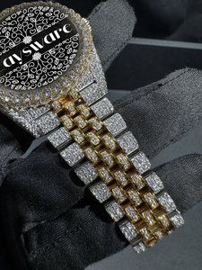 Wholesale Luxury Iced Out <b>Watch</b> VVS Moissanite Diamond Stainless Steel Mechanical Wristwatch Premium Men Gift Fashion Timepiece - Product Image 4