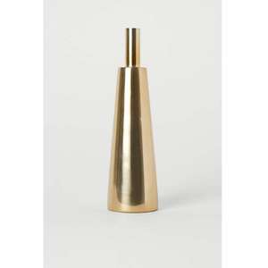 Jarrón Decorativo de Metal de Gran Tamaño para Decoración de Piso, Estilo de Esquina para Sala de Estar con Arreglo de Flores Artificiales - Product Image 1