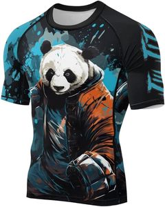<b>Custom</b> <b>Design</b> Men's Long Sleeve Rashguard BJJ <b>Compression</b> Wear 100% Polyester Premium Quality OEM Service Heat-Transfer Printed - Product Image 2