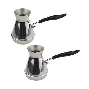Cafetière turque en acier inoxydable de qualité supérieure, faite à la main, vente en gros, théière de luxe et ustensiles de café, pots à thé en cuivre - Product Image 1