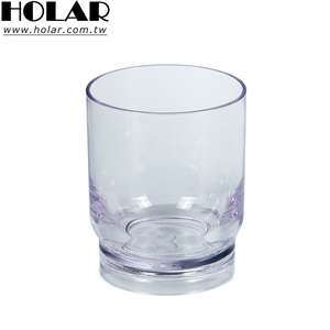[Holar] Taiwan Made Shatterproof Reusable Old Fashioned 9oz <b>Plastic</b> <b>Drinkware</b> for Home Restaurants Catering - Product Image 1