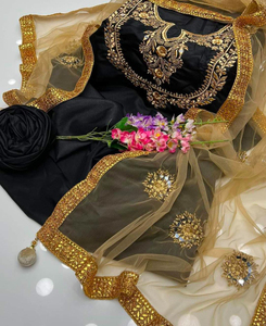 Traje de novia Mehndi premium con bordado Zari, detalles de lujo y confección a medida para ocasiones especiales de boda - Product Image 5