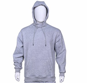 Sweat-shirt à capuche uni pour homme, coupe classique, manches longues, tricoté en polyester respirant, idéal pour l'été, personnalisable OEM ODM - Product Image 3