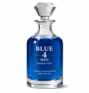 Haute qualité Blue 4 Men Rasasi Type 50 grammes d'huile de parfum concentrée parfum unisexe longue durée pour un usage quotidien - Product Image 1