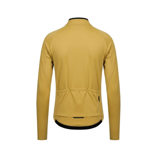 Vente en gros d'usine, maillot de cyclisme pour hommes à manches longues, respirant, anti-transpiration, séchage rapide, personnalisable - Product Image 5