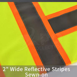 Chaleco Reflectante LED Impermeable de Alta Visibilidad para Seguridad Vial, ANSI Clase 1 EN ISO 20471 Clase 2, con Logotipo Personalizado y Bolsillos para Carga - Product Image 3