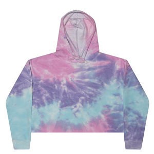 Sweat à capuche tie-dye de qualité supérieure, design tourbillonnant vibrant et magnifique, chaud, respirant, qualité premium, coupe décontractée pour femmes. - Product Image 2