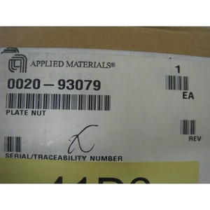 Tuerca de placa AMAT 0020-93079 - Equipo y piezas de semiconductores de confianza de Trusted Global Legacy - Product Image 3
