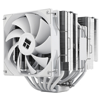 Refroidisseur de processeur Thermalright PA140 BLANC, hauteur 158 mm, double tour, 6 caloducs, radiateur à air tout blanc, AMD INTEL