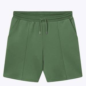 Shorts pour hommes en coton respirant à séchage rapide, taille élastique, motif uni, vêtements décontractés d'été pour hommes, en vente - Product Image 1