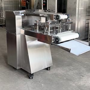 Double Conveyor Dough Moulder <b>Machine</b> Commercial Bread Dough Moulding Equipment Stainless Steel Bakery <b>Machine</b> OEM ODM - Product Image 2