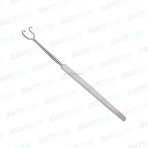 Medical Grade High Quality Stainless Steel Fomon Manual Nostril <b>Elevator</b>-Retractor Two Prongs/W Ball Tips 6.1/4 in - Product Image 6
