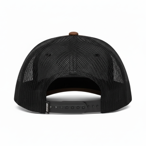 Gorra de Béisbol Personalizada 2026 con Logotipo Bordado en 3D, Gorra Trucker de Malla Naranja y Negra, Ajustable, OEM - Product Image 3