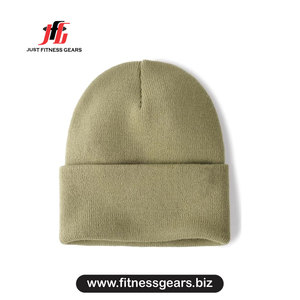 Wholesale warm <b>hat</b> Manufacturer custom logo Unisex winter knitted Custom <b>beanie</b> cap Winter fashion accessory - Product Image 3