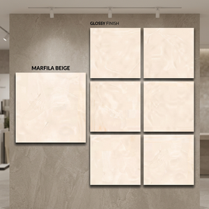 Vistaar Aqua Beige 800x800mm Porcelaine 80x80cm Carreaux de Céramique Brillant Togo Vente en Gros - Product Image 1