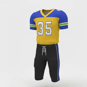 Ensemble de tenue de football pour hommes, maillot et pantalon respirants, idéal pour les entraînements, les matchs et les sports d'équipe - Product Image 4