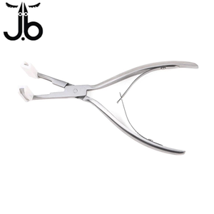 Pinzas de Acero Inoxidable para Extensiones de Cabello, Herramienta de Sujeción de Anillos Micro, Precio al por Mayor, Modelo BEST ELECTRO SURGICAL - Product Image 2