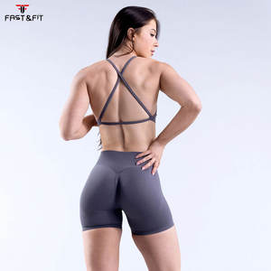 Soutien-gorge de sport pour femmes grandes tailles, léger, respirant, à maintien élevé, dos nu, extensible dans quatre directions - Product Image 2