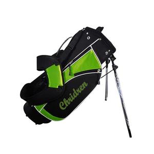 Sac de golf moderne pour junior avec poignée intégrée Easy Lift et finition vert lime vif pour une meilleure visibilité - Product Image 4