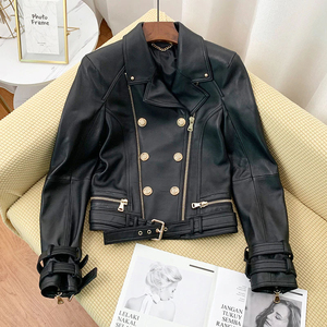 Wholesale Women's <b>Sheep</b> <b>Skin</b> <b>Jacket</b> 2026 Classic Design Knitted Breathable Eco-Friendly Lightweight High Quality Winter Custom - Product Image 4