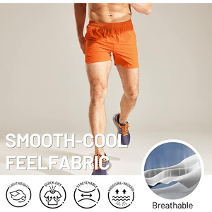 Shorts de sport en velours côtelé pour homme, texture velours côtelé, style décontracté vintage, pour la détente et l'entraînement, automne-hiver, chauds et confortables - Product Image 2