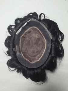 Peluca de Cabello Humano Mono de Primera Calidad Austrian Taz Hair Bangladesh con Estilos Naturales y Ondas Profundas - Product Image 6